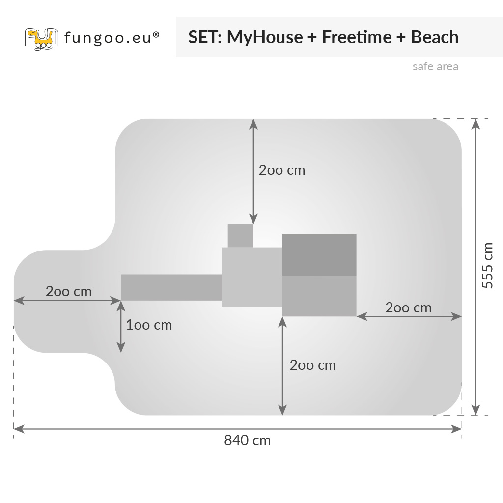 Fungoo Kombination My House - Free Time Beach
