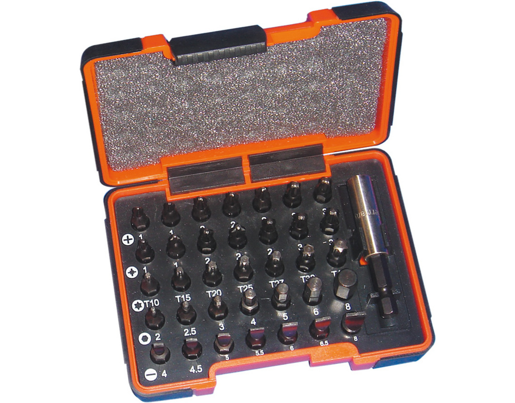 Bit-Container, 36 tlg, inkl. Magnethalter