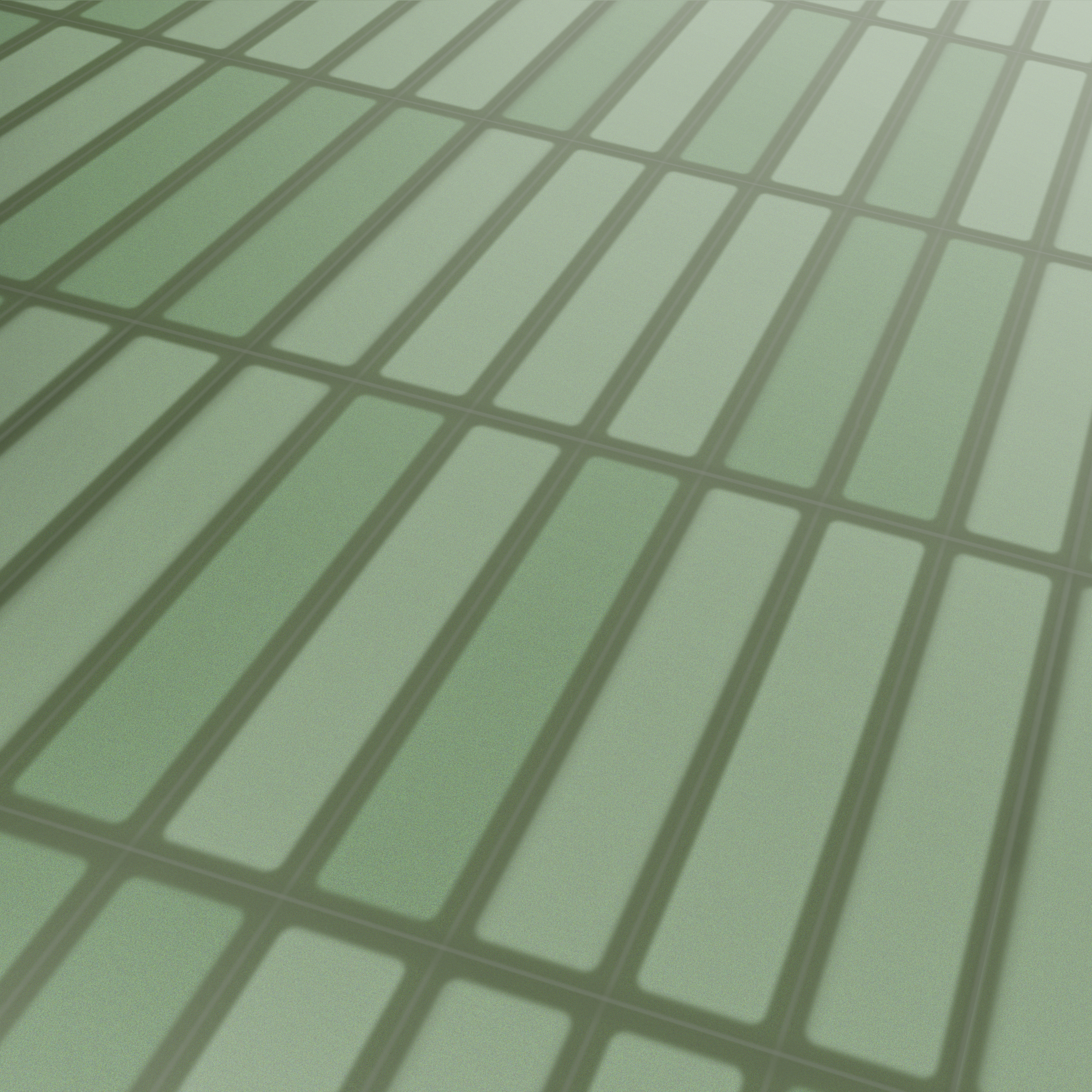 Revet Wandfliese Butcherblock Green High Gloss