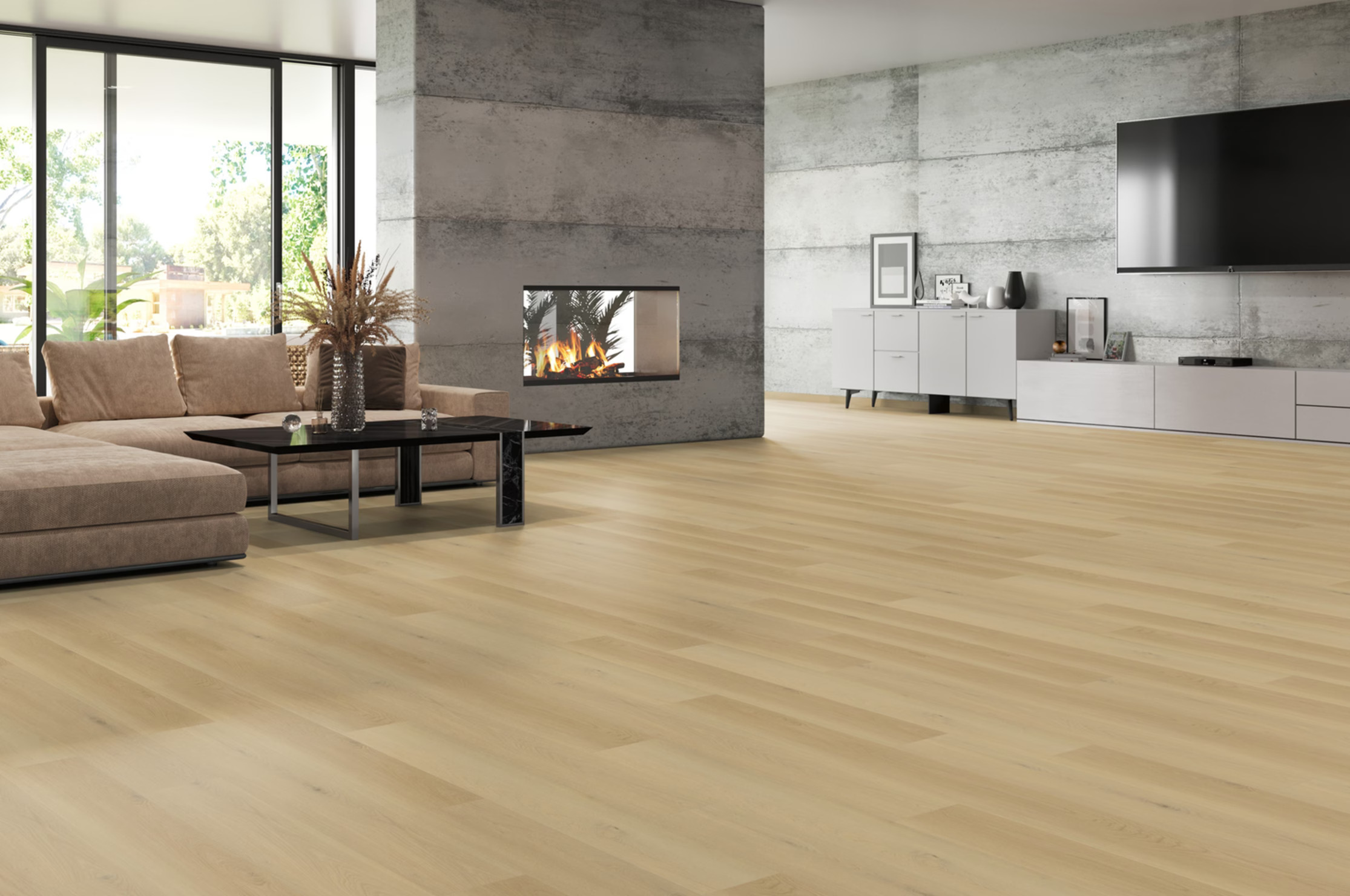 Tilo Rigid Vinyl NOVO Spa Eiche Puna 1-Stab softsynchron ungefast Twist PLUS lackiert