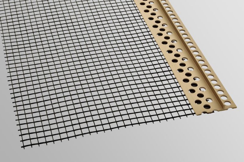 Ferax steinfix® Netz dim. 10, grau beige, Profil mit 2 m