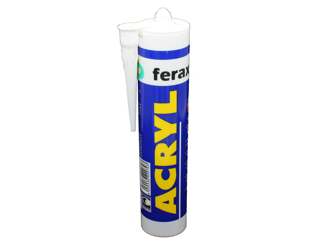 Ferax Acryl-Dichtstoff, weiß Kartusche 310 ml,