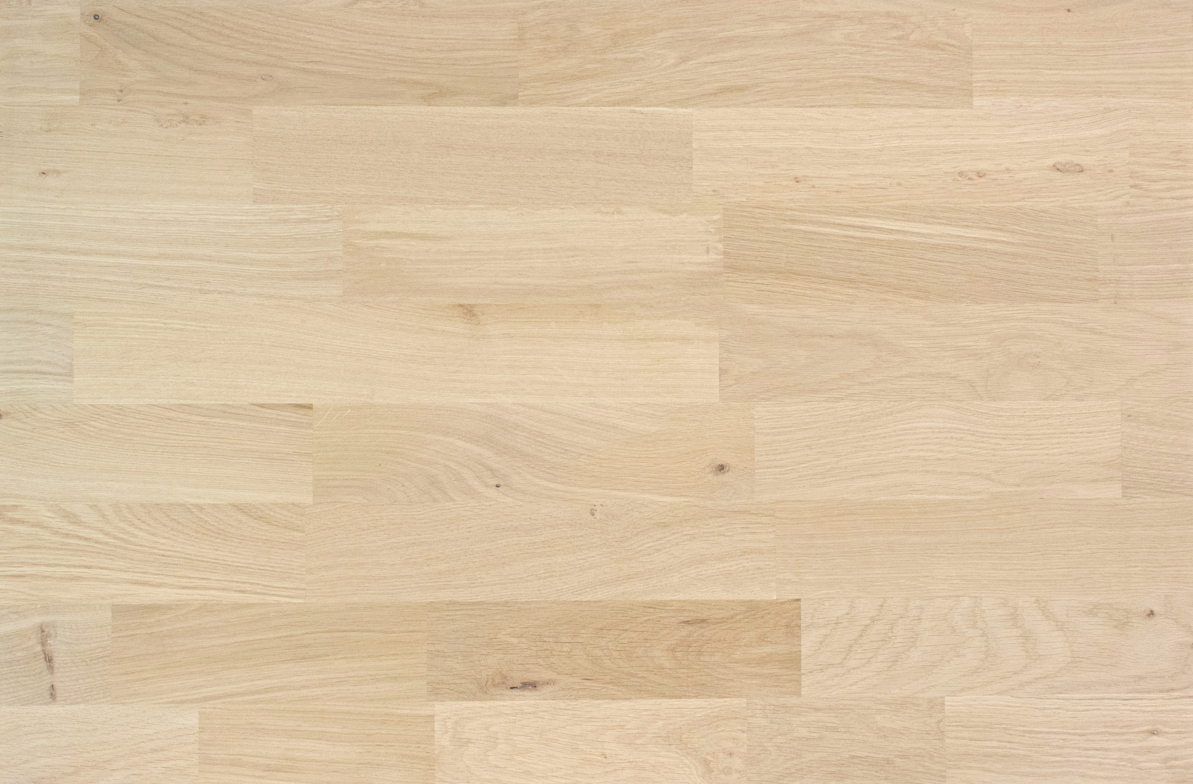 LARBON Massivholzplatte Wildeiche 40 x 5000 x 650 mm keilgezinkt