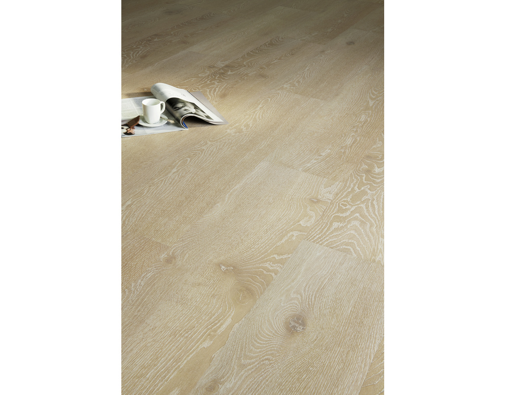 Ziro Corelan Design-Korkboden HDF Eiche Iceland HotCoating-Lack 1235x305x11mm