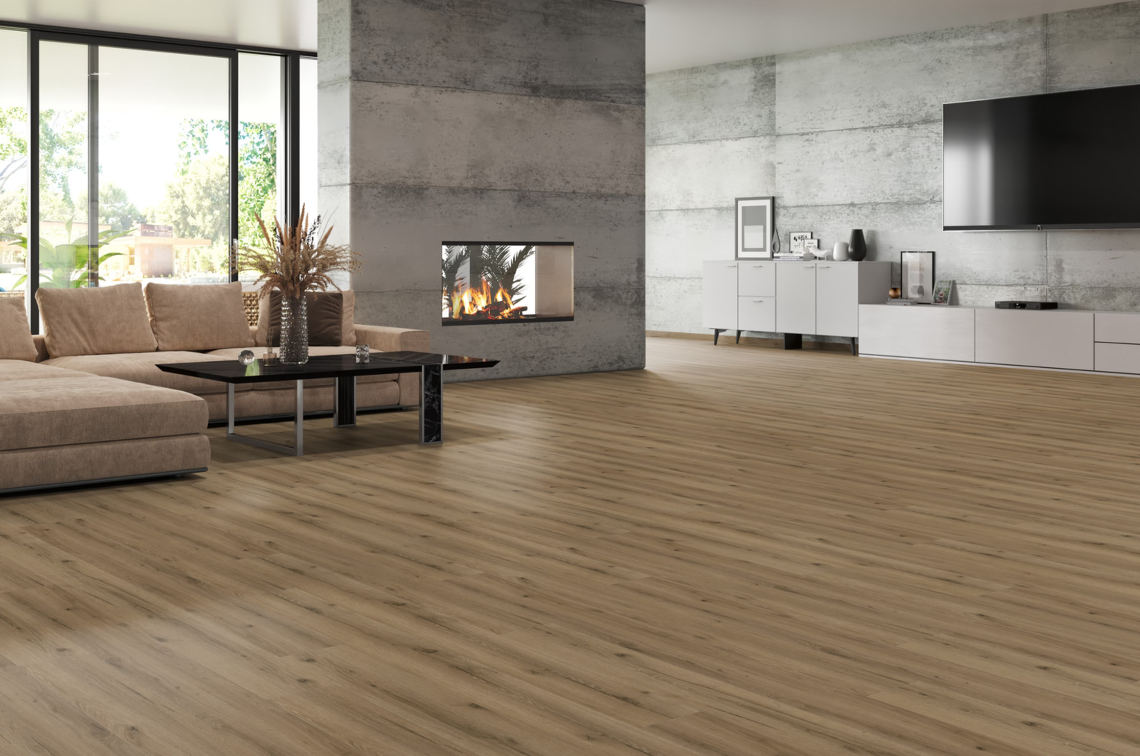 Tilo Rigid Vinyl Grando Spa Eiche Finca 1-Stab softsynchron gefast (4V) Twist PLUS lackiert