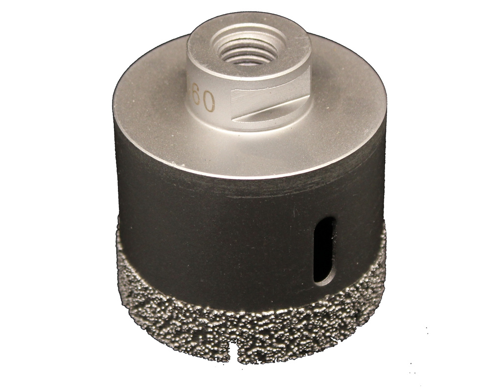 Diamant-Premium Trocken-Bohrkrone 60mm VE 1 Stück im SB-Köcher