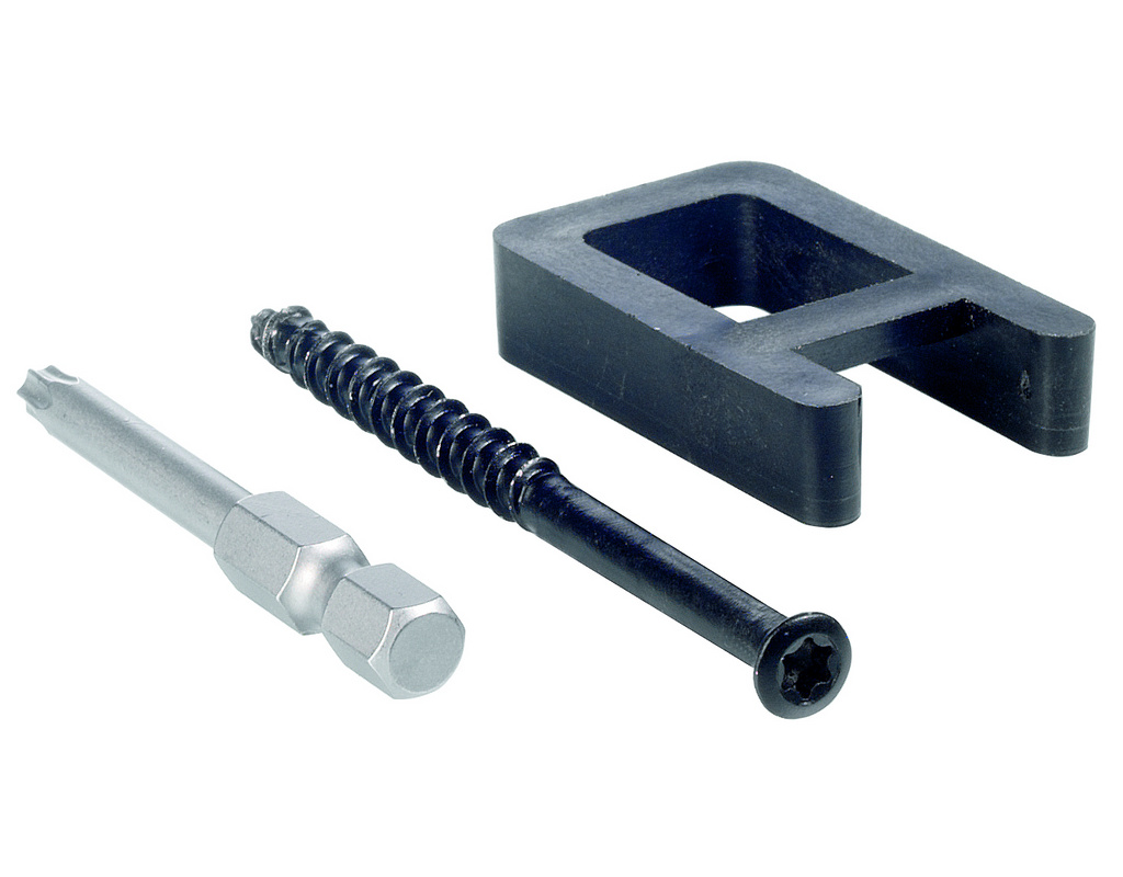 Anfang-/Schlussteil Incavo A4 Packungsinhalt: 20 Stück + 1 Bit Torx 15