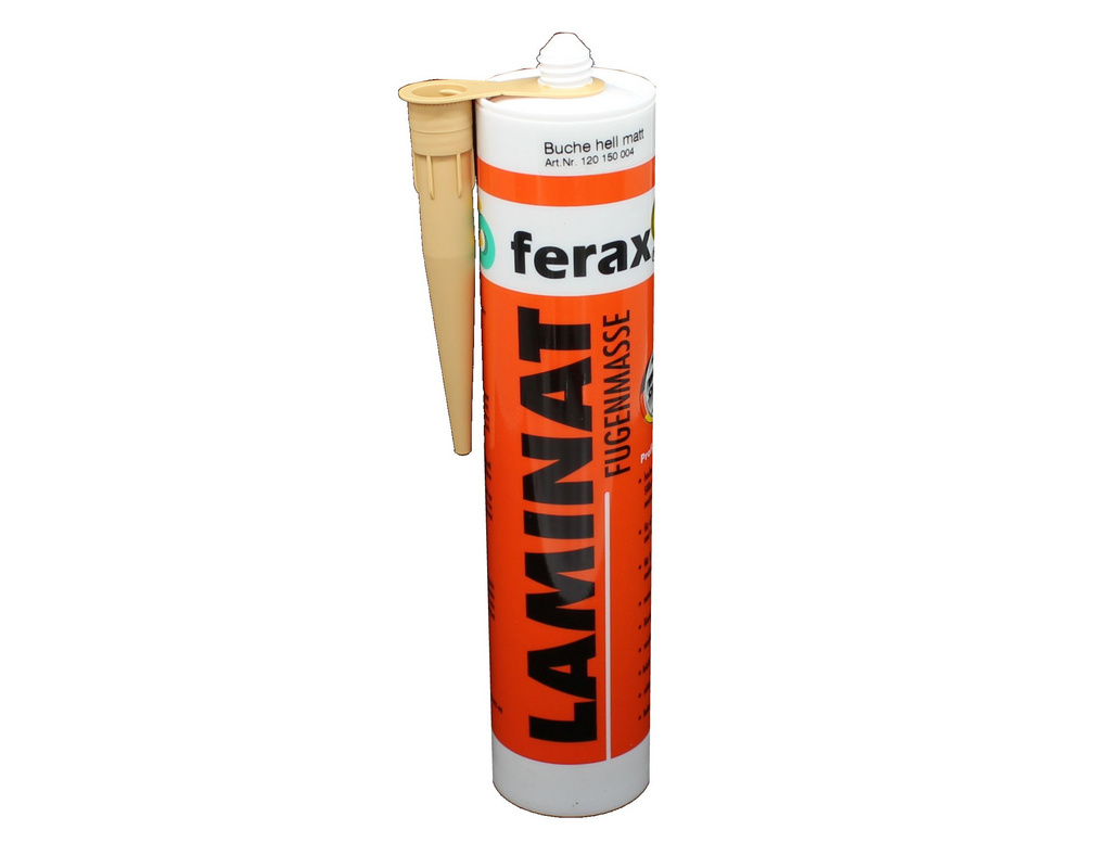 Ferax Laminat-/VinylFugenmasse Buche hell matt Kartusche 310ml,