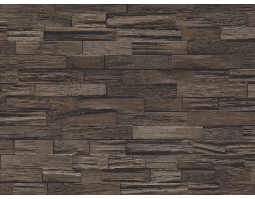 AUSLAUF!! INDO Axewood Holzwandbelag Bangkirai BCL02CH Charred 18x500x200mm
