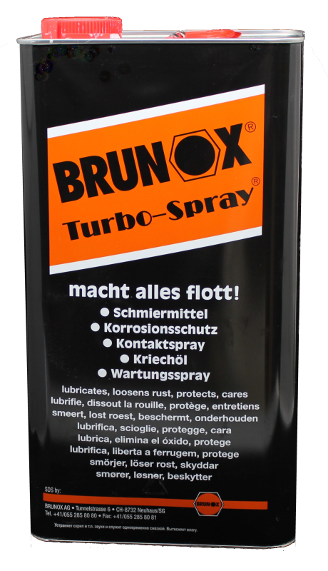 BRUNOX Turbospray 5 Ltr Kanister