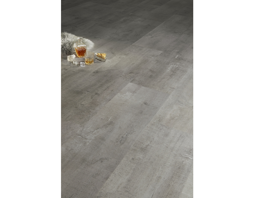 Ziro Corelan Design-Korkboden HDF Altholz oxyd HotCoating-Lack 1235x305x11mm