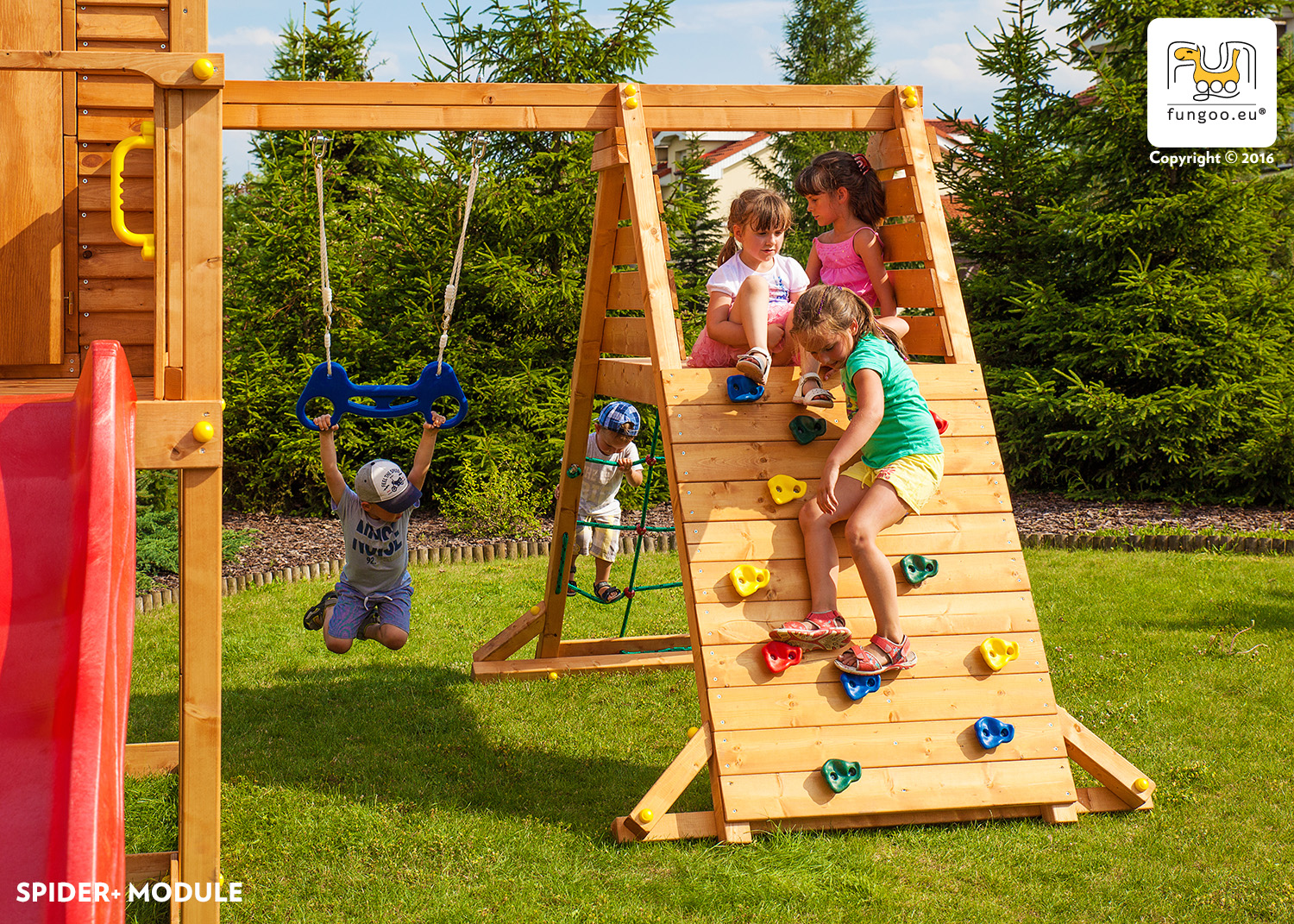 Fungoo Kombination Maxi Set Spider Land (My Space XL - Fortress - Toybox - Rainbow - Spider+)