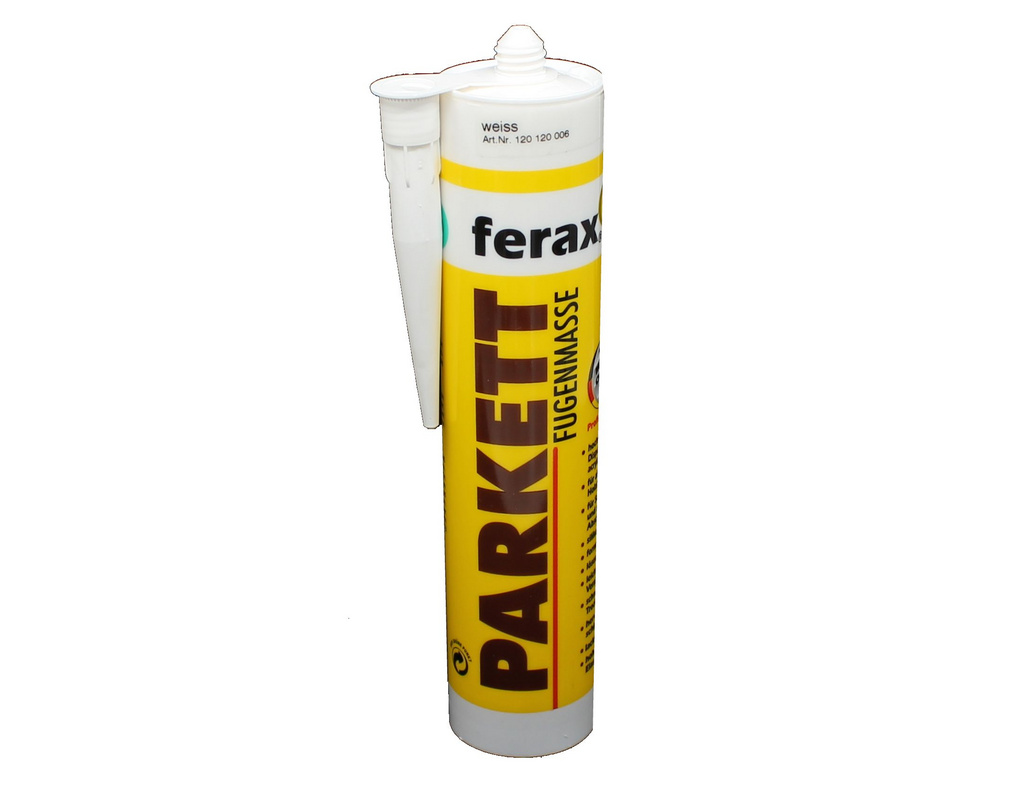 Ferax Parkettfugenmasse weiss Kartusche 310 ml