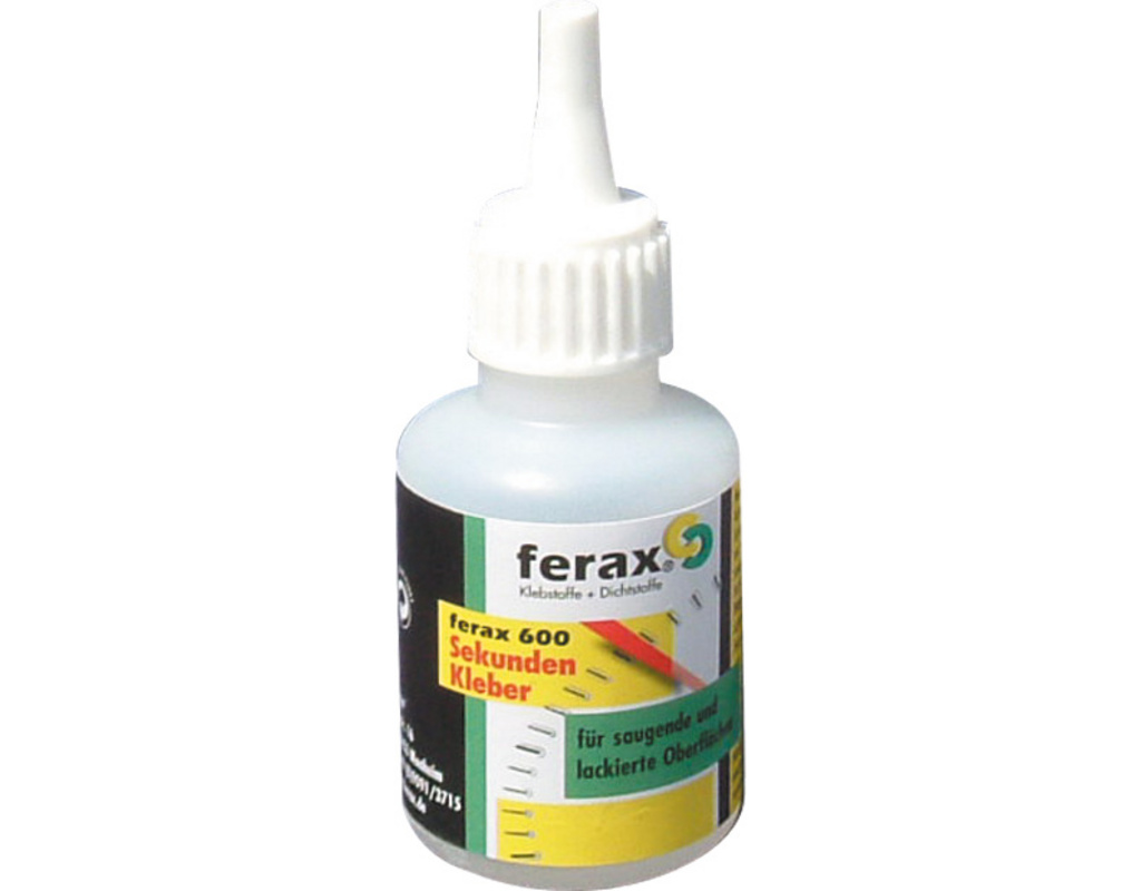 Ferax Cyanacrylat schnell, halbzäh, Flasche 50 g