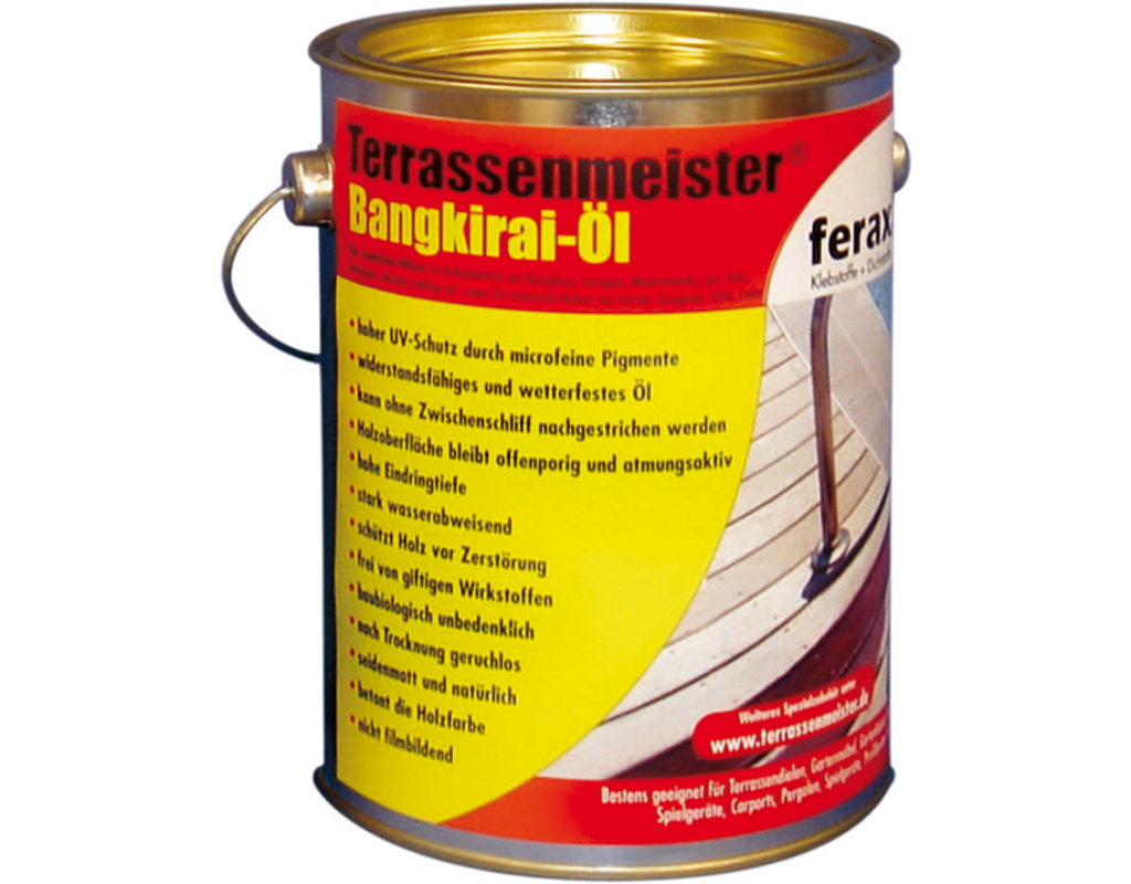 Ferax Bangkirai-Öl, 2,5 l