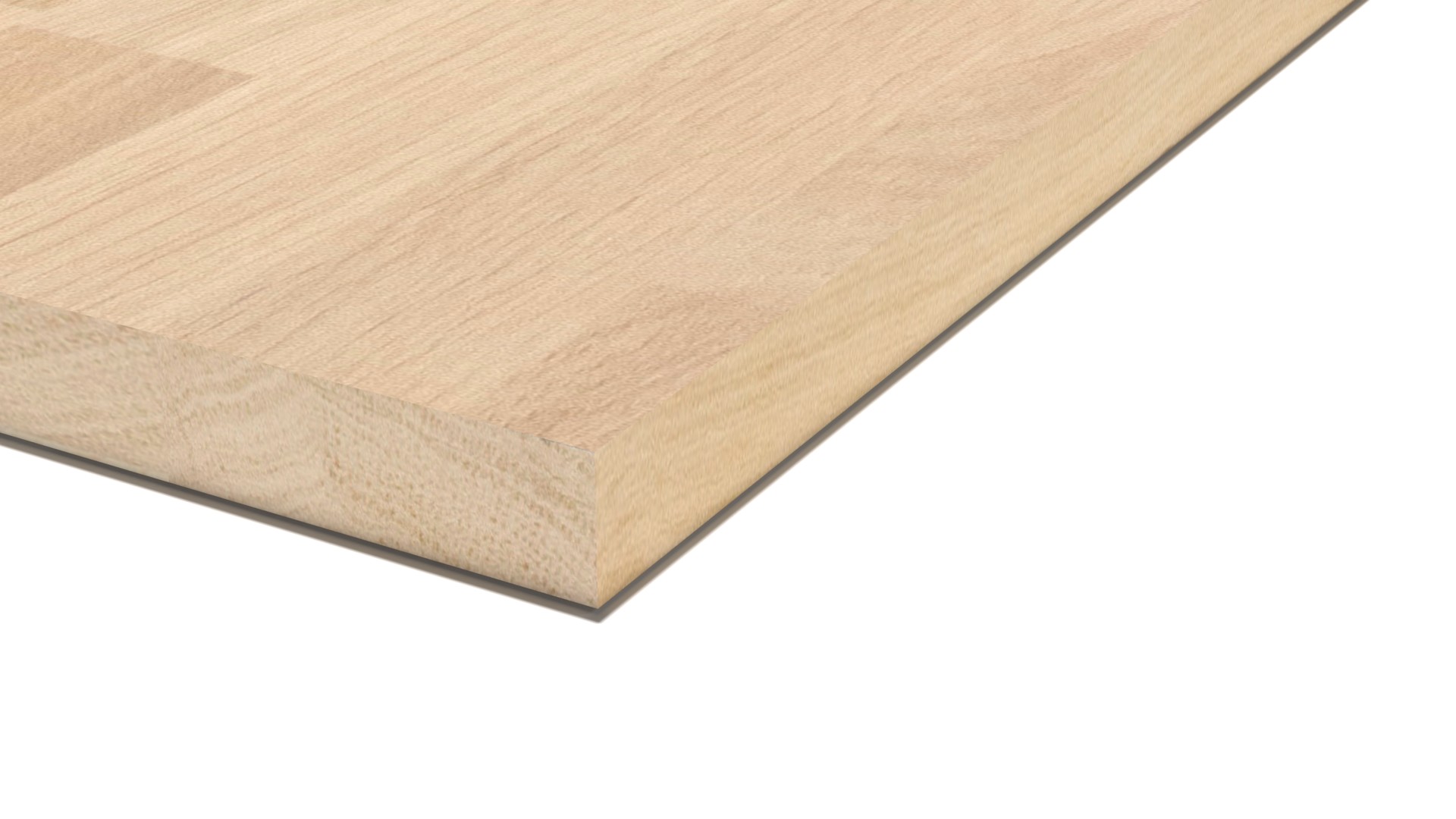 LARBON Massivholzplatte Eiche 26 mm Stärke keilgezinkt A/BC foliert