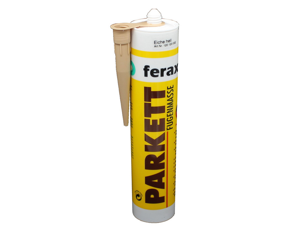 Ferax Parkettfugenmasse Eiche hell Kartusche 310 ml