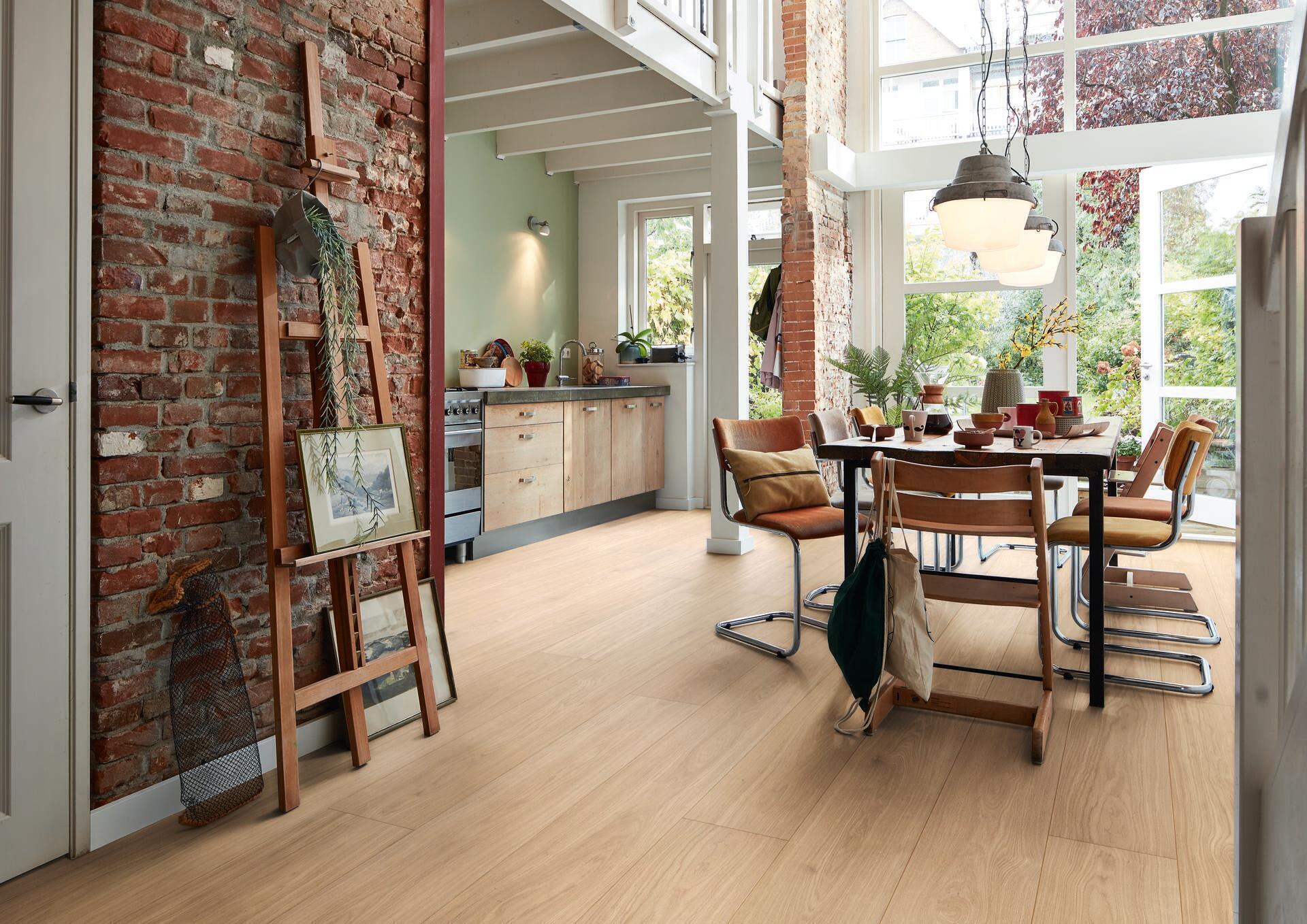 MeisterParkett.longlife PD 450 Eiche harmonisch Cremeweiß 9005