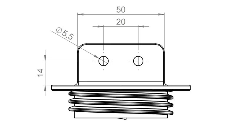 TERRASYS Stelzlager 18 bis 31 mm