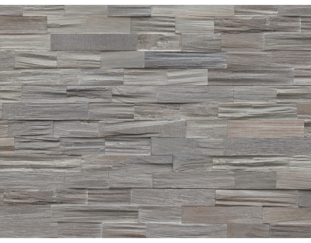 AUSLAUF!! INDO Axewood Holzwandbelag Bangkirai BCL01WW White washed 18x500x200mm