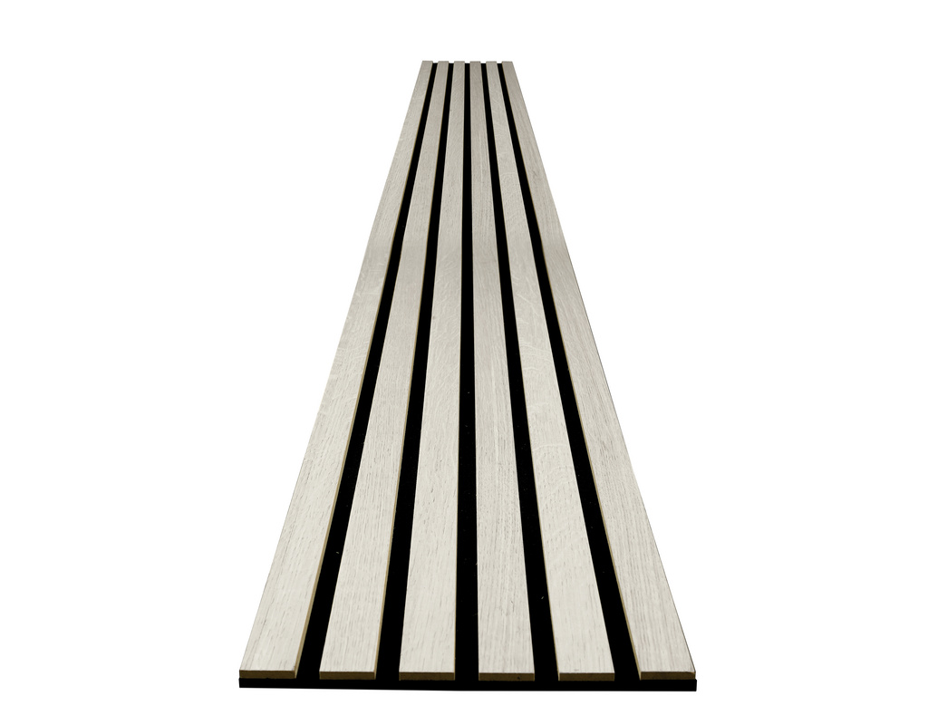 Acous Comfort - Wandakustikelement AC04S Eiche weiss 11x2500x300mm