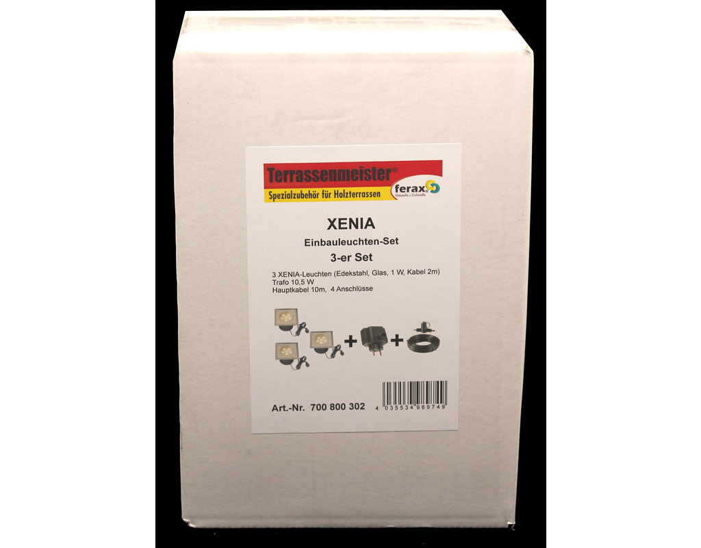 XENIA-3-er-Set   Stück kartonverpackt
