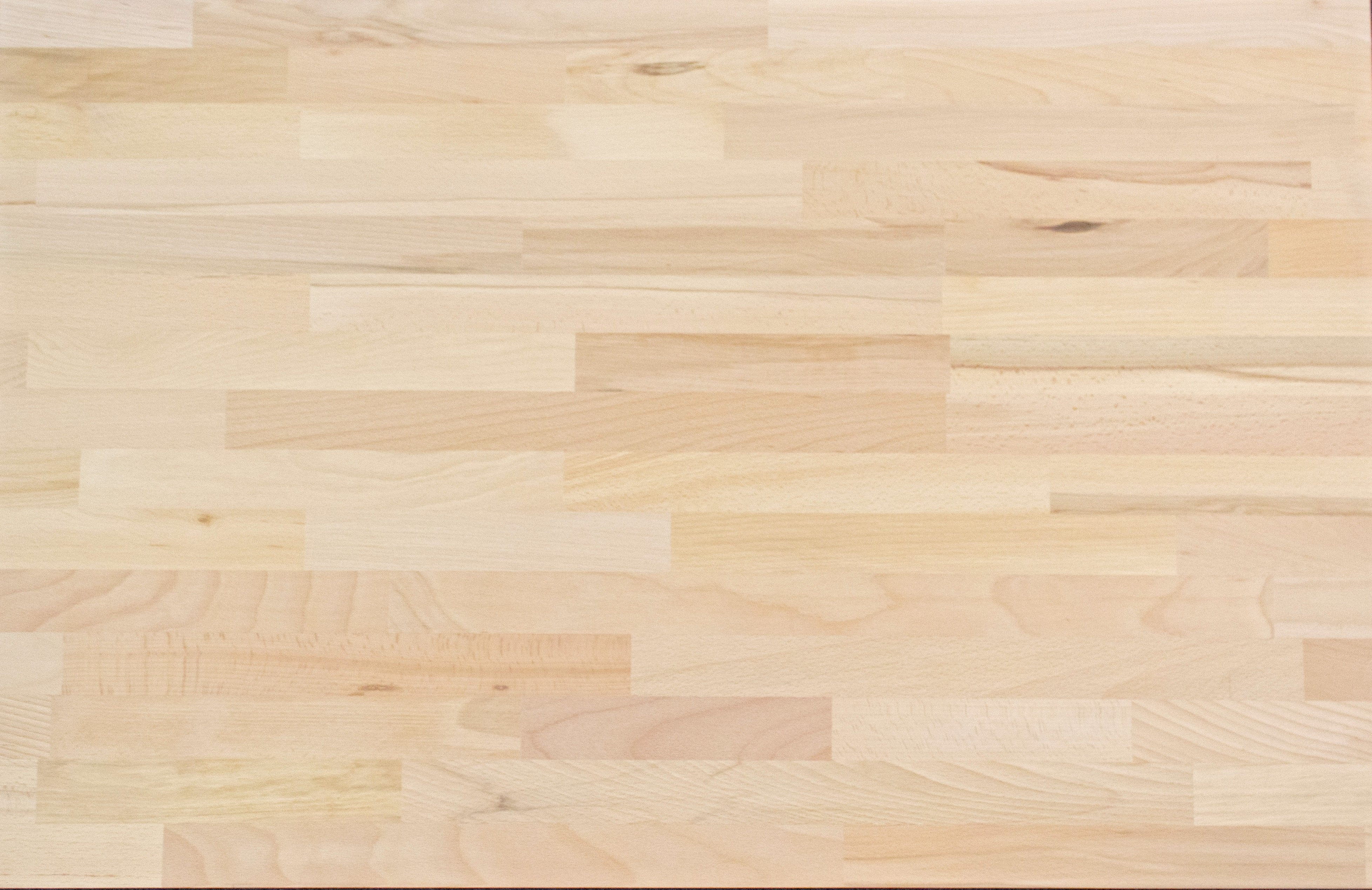 LARBON Massivholzplatte Kernbuche 40x5000x650 mm Buche gedämpft keilgezinkt Kern/C Qualität