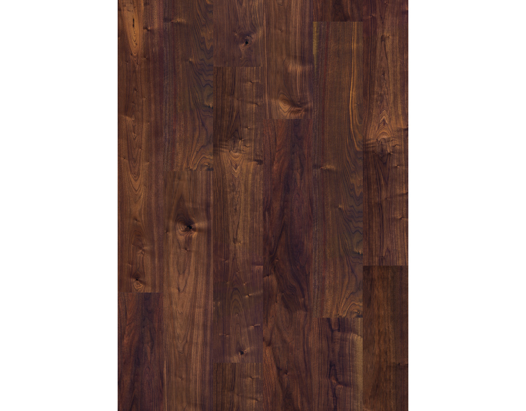Ziro Naturalan Designboden HDF Walnut Makay HotCoating-Lack 1815x305x9mm