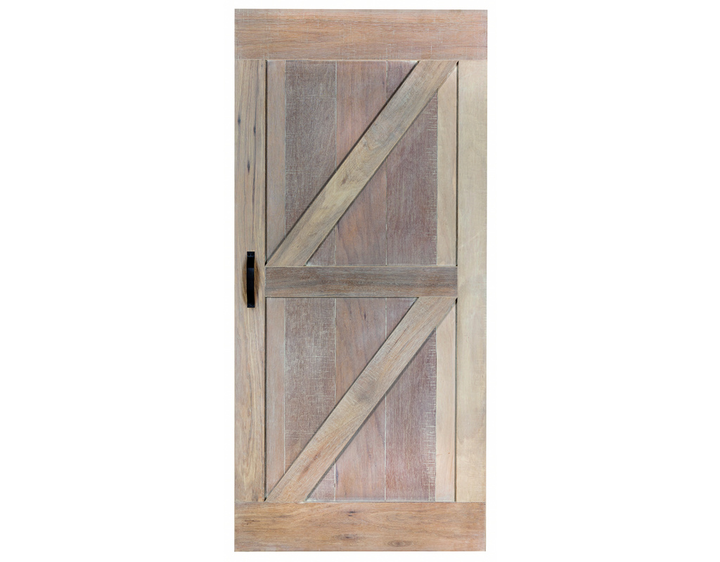 INDO Barndoor Fertigtüre Shorea IBD-PW.04 Dunwich 36x2150x1000mm (ohne Beschlag)