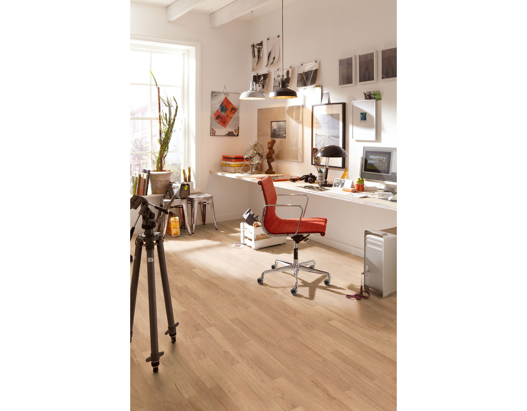 Meister Laminatboden LC 55 S Eiche natur 6067 3-Stab