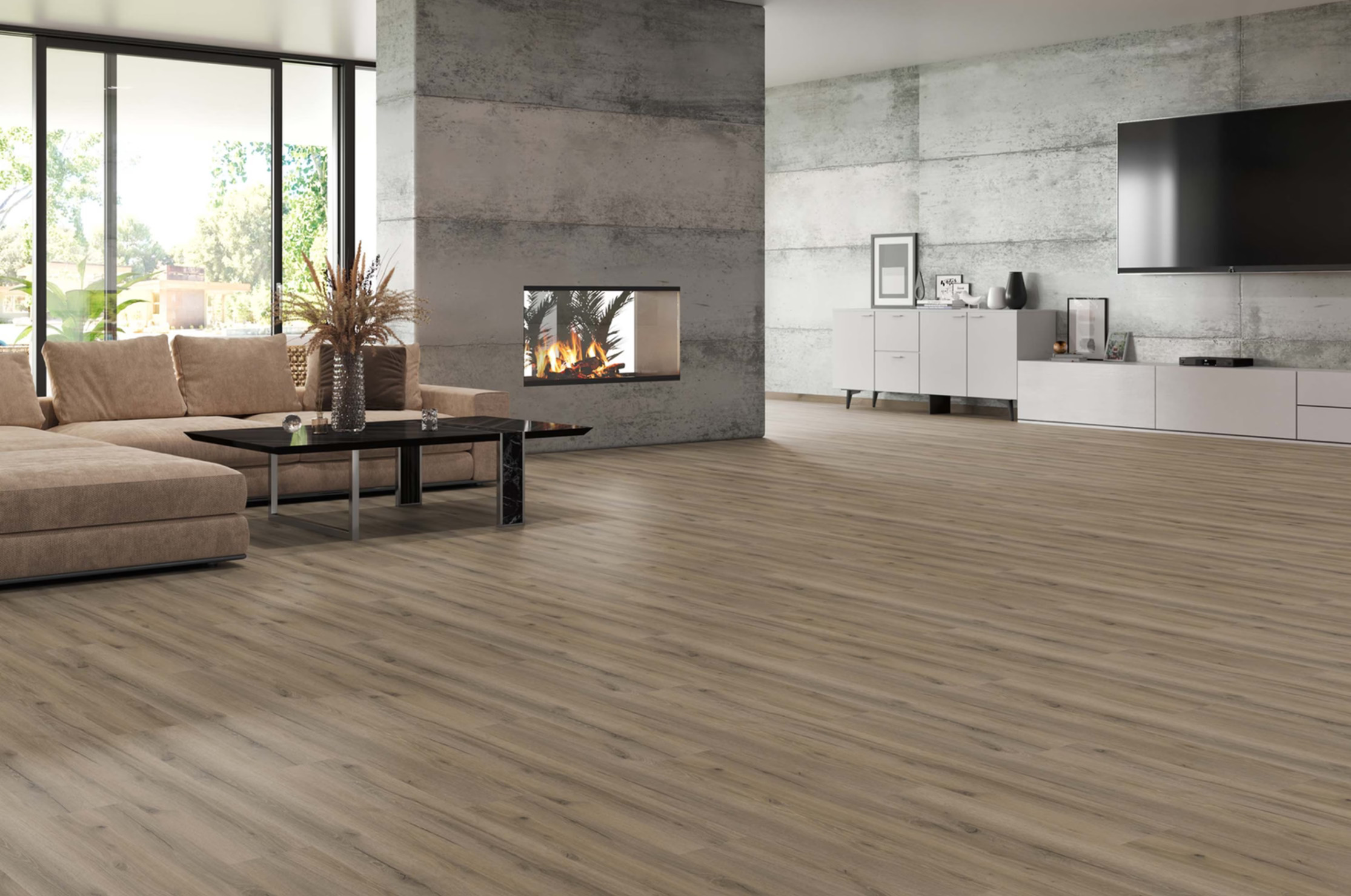 Tilo Rigid Vinyl NOVO Spa Eiche Victoria 1-Stab softsynchron ungefast Twist PLUS lackiert