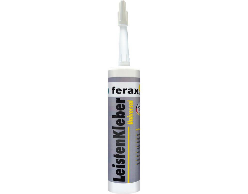 Ferax Leistenkleber universal, weiss Kartusche 310 ml/435g,