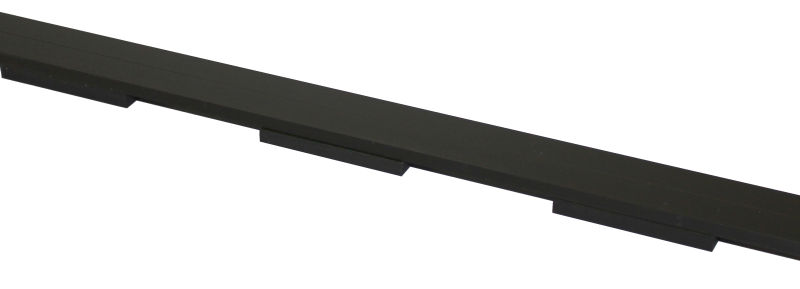 Terrassenmeister Schiene flach EPDM Abmessung: Länge 2400mm, Breite: 55mm