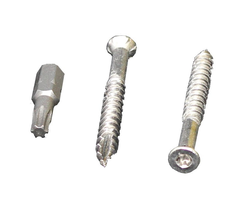 Ferax A4-Terrassenschraube, 5,5x50 - 100 er Pack