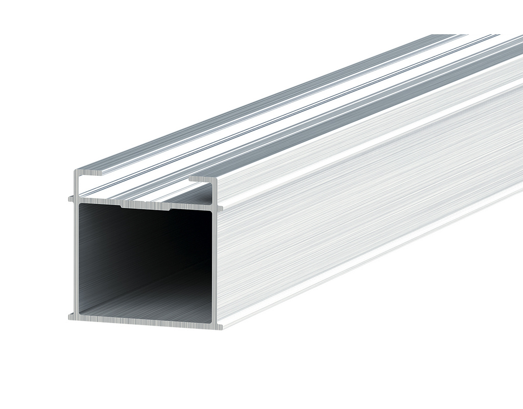 Tukon Terrassenmeister Alu-Basisschiene 2,4m blank