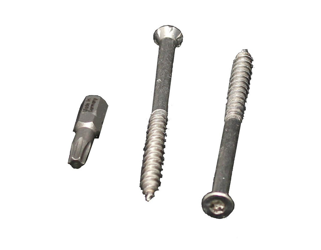 Ferax A4-Terrassenschraube, 5,5x70 - 100 er Pack