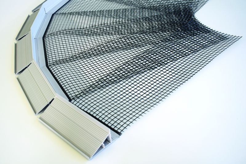Ferax steinfix® forte rund, grau, Profil 2 m