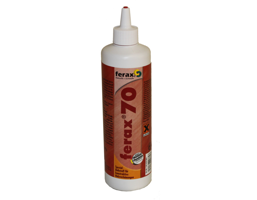ferax 70 PUR-Leim mit zähharter Klebefuge, 500 g
