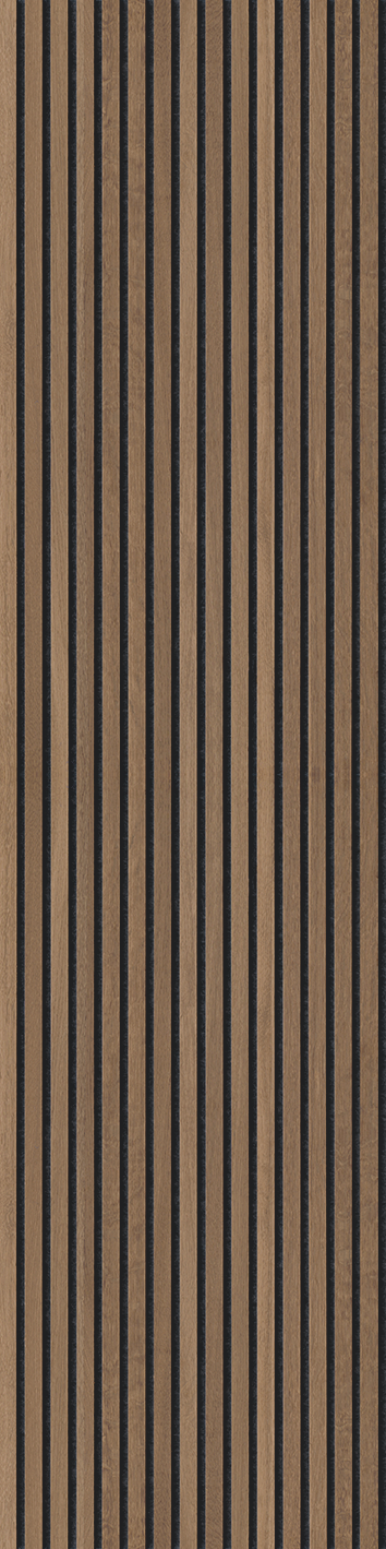 ISOL Energiesparpaneel - Wandakustikelement ACO2ES Eiche rustikal 20x2500x480 mm