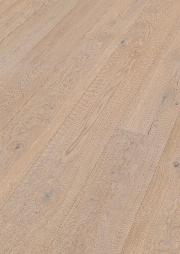 Meister Lindura - Holzboden HD 400 naturgeölt - 8908 - Eiche lebhaft cremeweiß