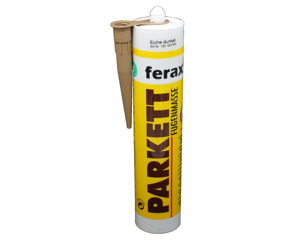 Ferax Parkettfugenmasse Eiche dunkel Kartusche 310 ml