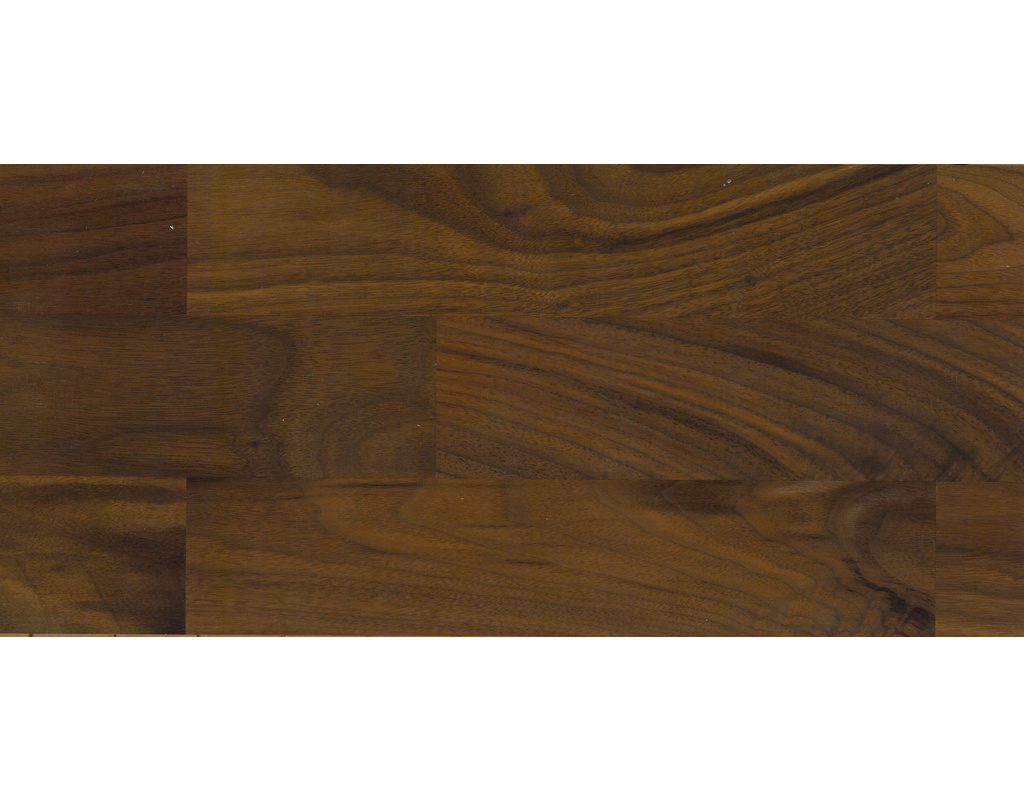 Ziro HOLZLOC Holz-Fertigparkett, 3-Stab amerik. Nussbaum rustikal, geölt 2200x192x14mm