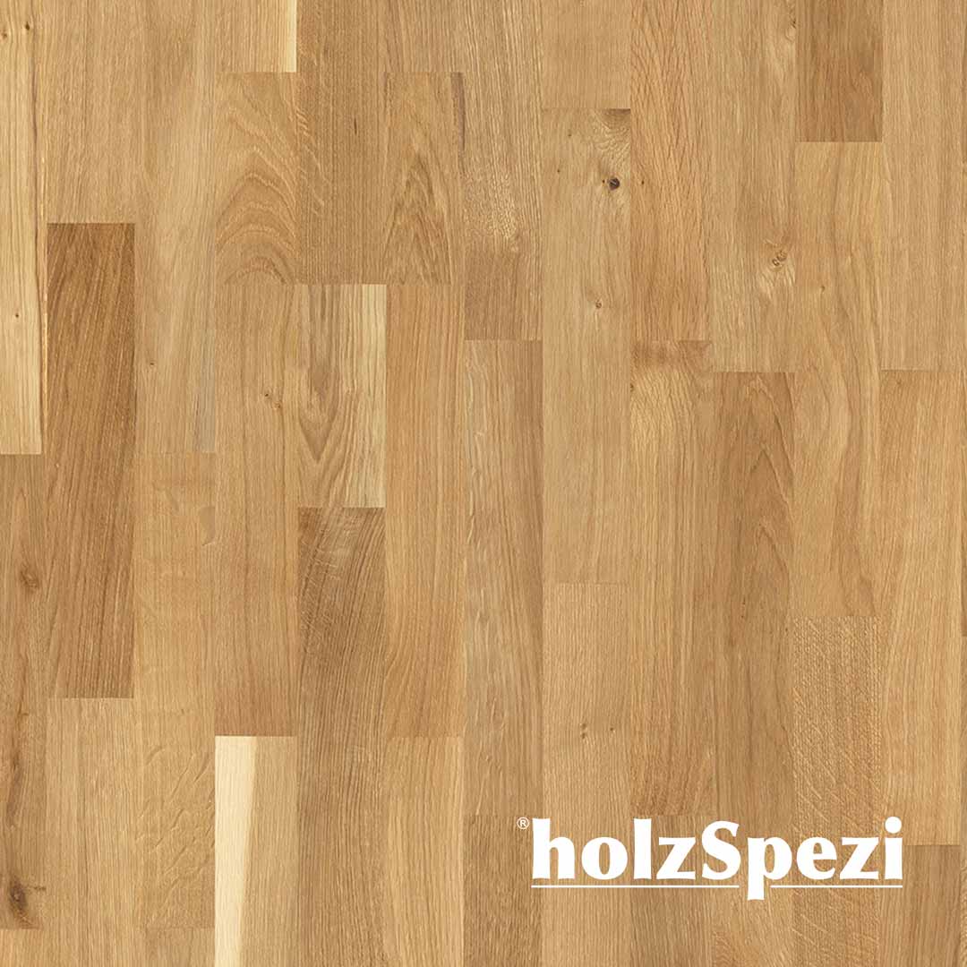 HolzSpezi Fertigparkett Schiffsboden Eiche WIPPER, gebürstet, natur geölt smart line