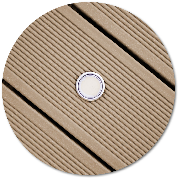 VivaDeck WPC Terrassendielen Hohlkammer 24 x 142 mm