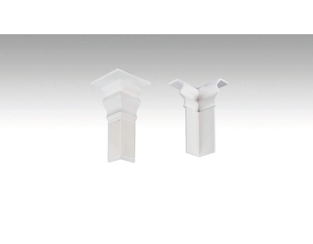 Innenecken selbstklebend Fußleiste Profil 10 PK (60 mm)