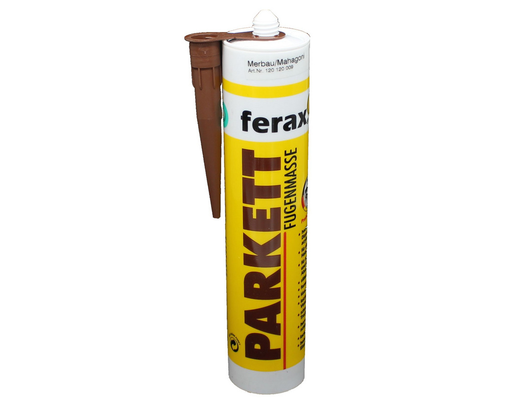 Ferax Parkettfugenmasse Merbau / Mahagoni Kartusche 310 ml