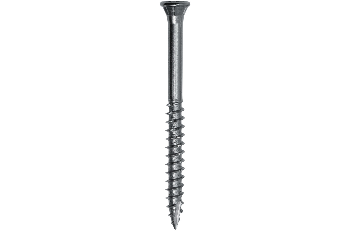 Abverkaufsartikel! Mefo Edelstahlschrauben C1 - spezial gehärtet 5x50 mm inkl. Torx-Bit für Holz UK