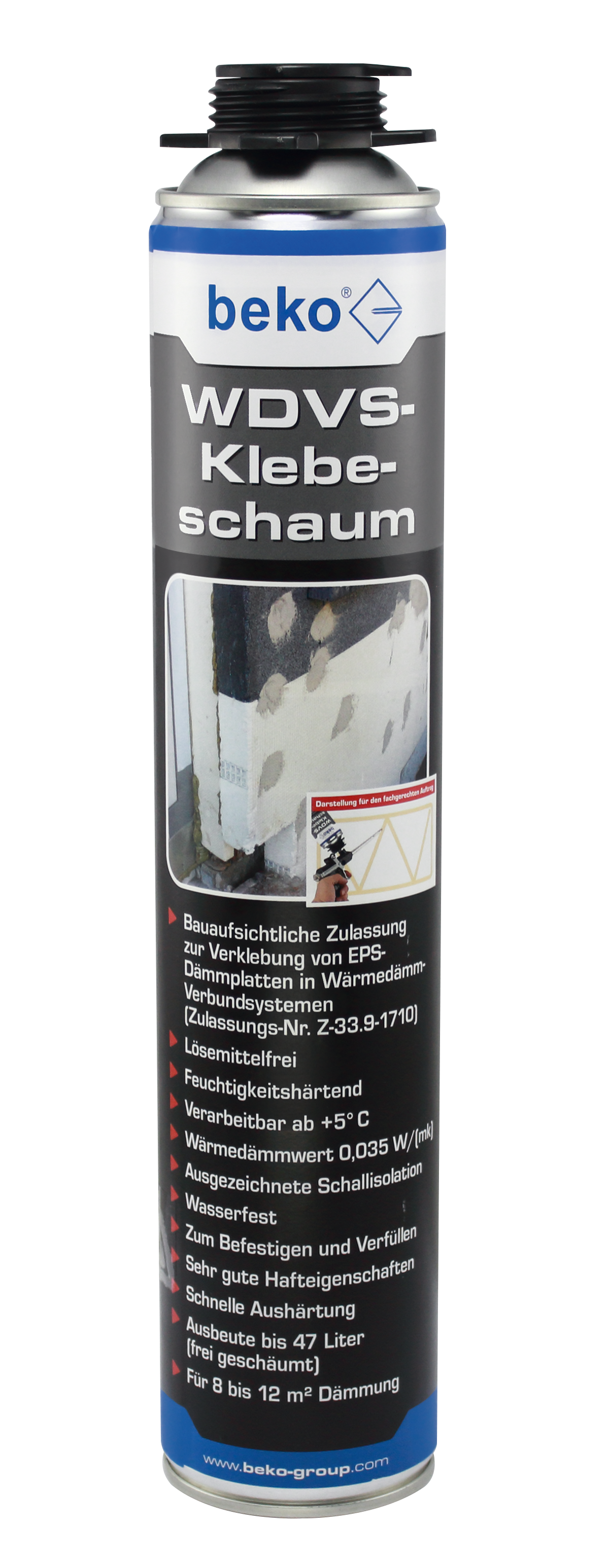 WDVS-Klebeschaum B1 für NBS-Pistole