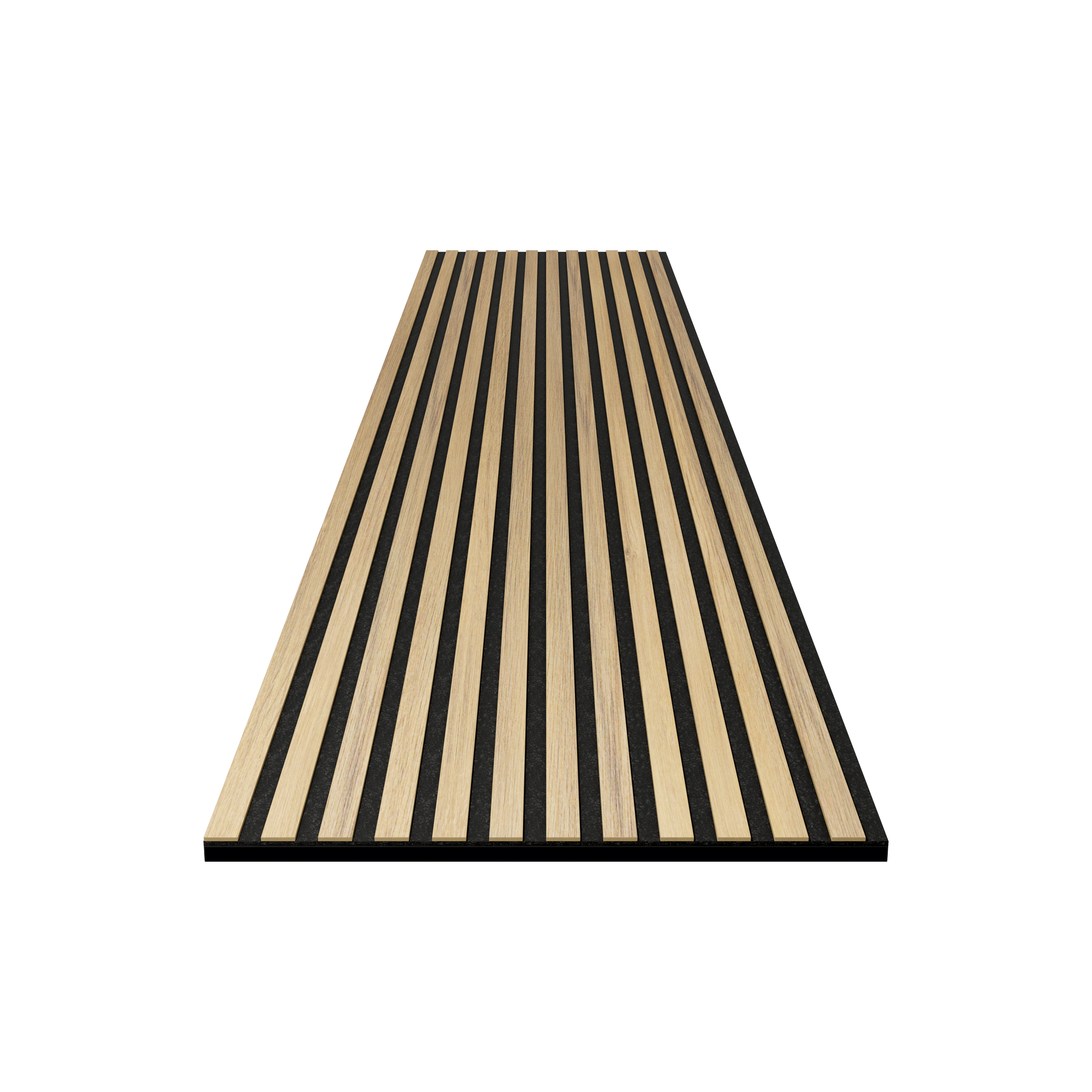 ISOL Energiesparpaneel - Wandakustikelement ACO1ES Eiche hellbraun 20x2500x480 mm