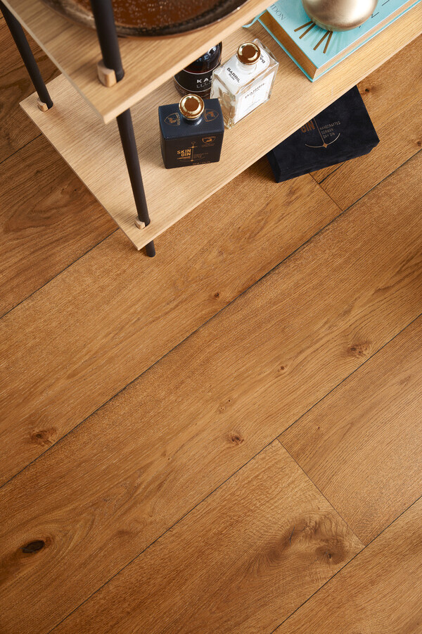 Meister Lindura - Holzboden HD 400 naturgeölt - 8911 - Eiche authentic kastanienbraun